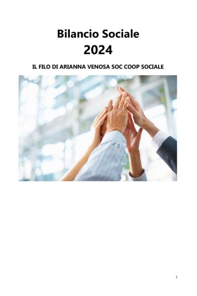 Bilancio Sociale 2024