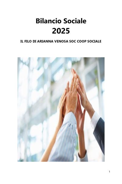Bilancio Sociale 2025